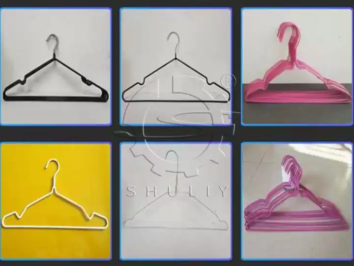 various finished hangers production