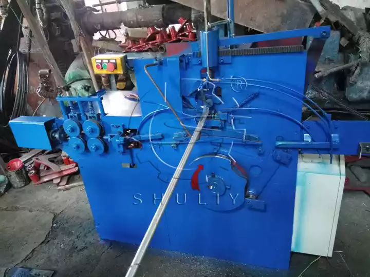 metal wire clothes hanger making machine