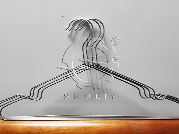 finished wire clothes hangers sample